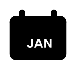 Calendar Month Fill SVG Icon